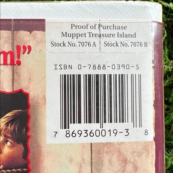 VINTAGE VHS movie MUPPET Treasure Island 90’s Jim Henson & Disney Pictures 📼 - Picture 6 of 17
